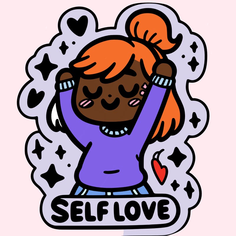 self-love sticker