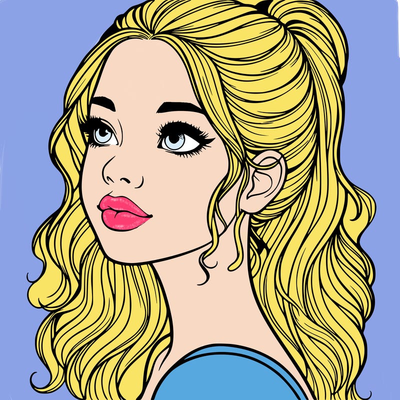 beautiful realistic girl