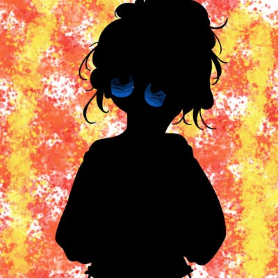 girl with a messy ponytail glasses a baggy crop top and jean shorts