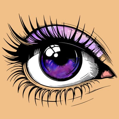 realistic eye