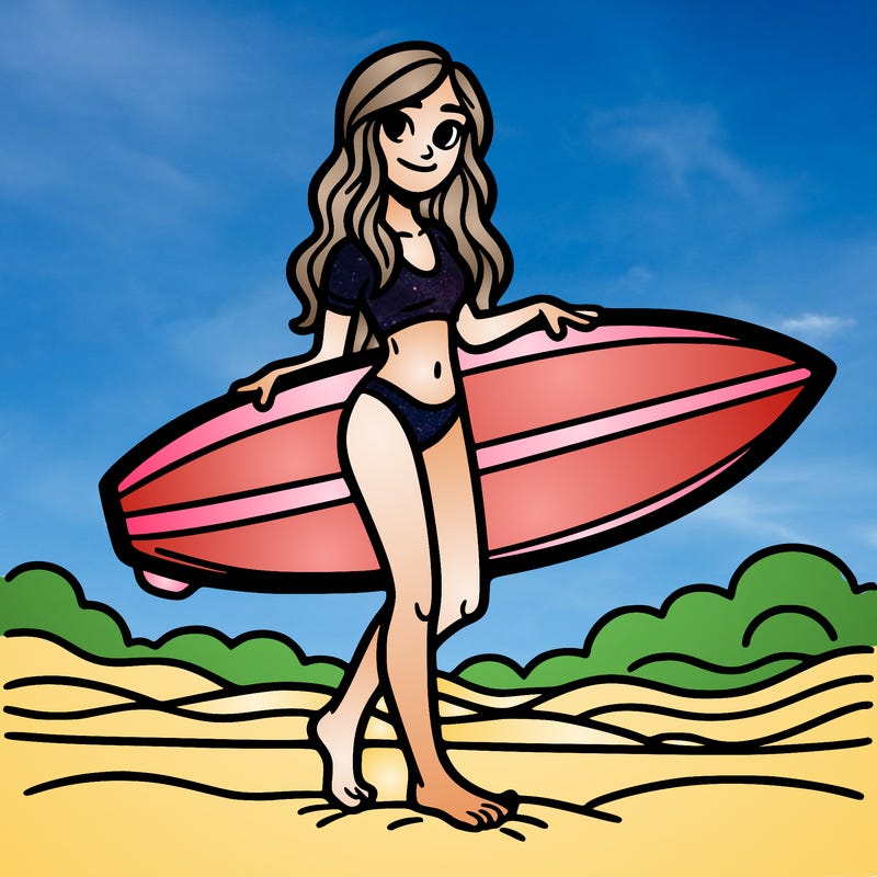 surfer girl