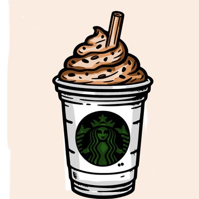 starbucks, frappuccino