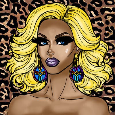 realistic drag queen