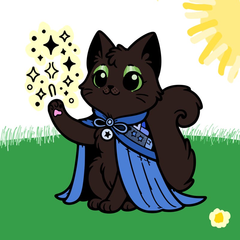 magical cat