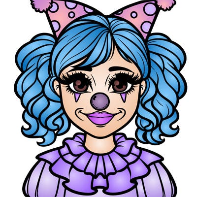 female clown