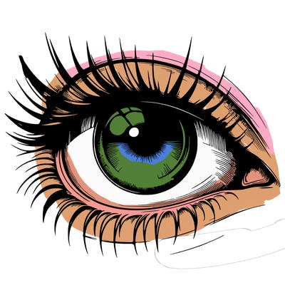 realistic eye