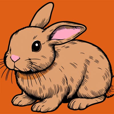 realistic bunny