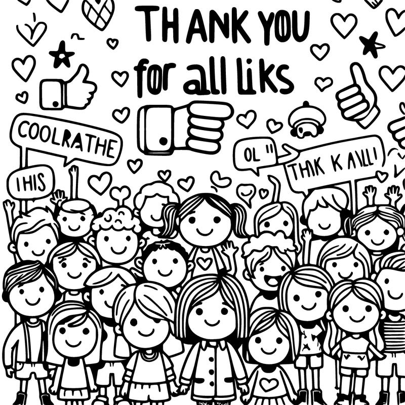 thank you all for all the likes