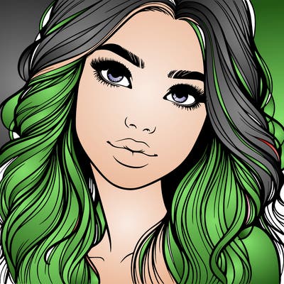 beautiful realistic girl