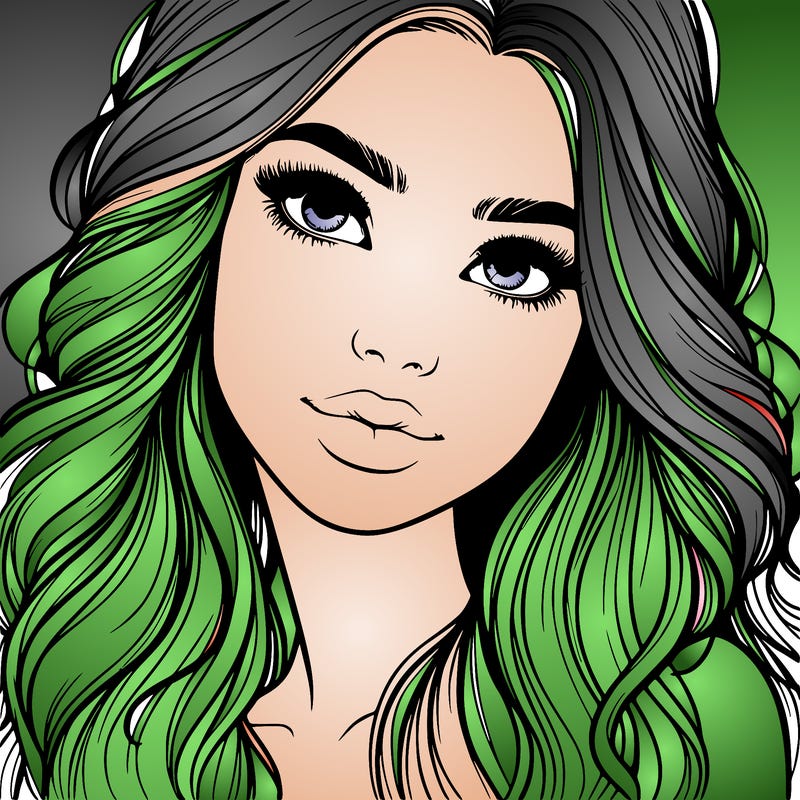 beautiful realistic girl