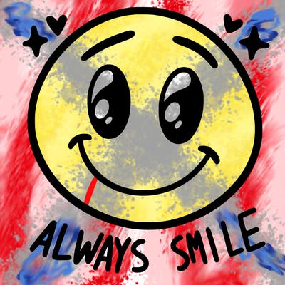 always smile