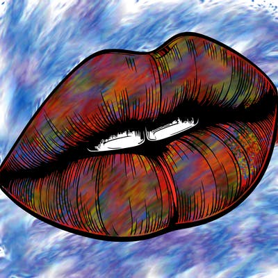 realistic lips