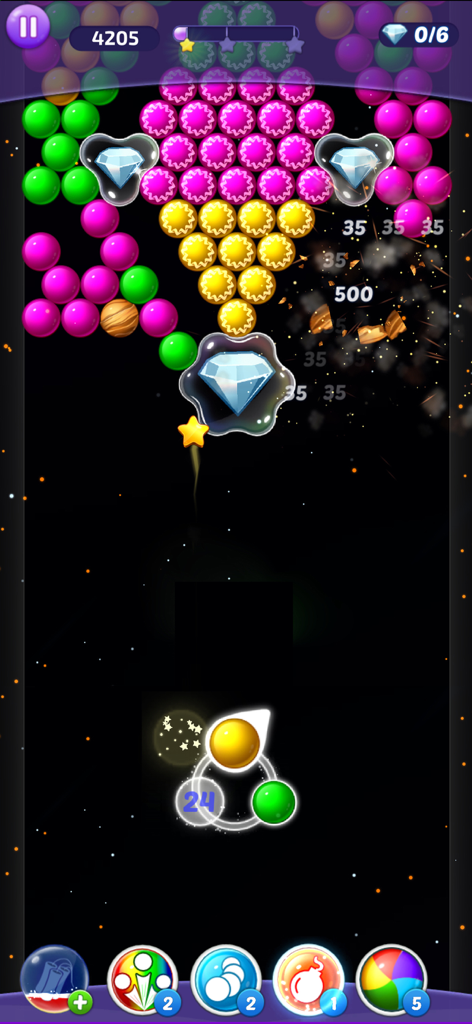 Bubble Pop: Bubble Shooter Pop - Jugabilidad de disparar burbujas Bubble Pop mostrando burbujas coloridas y mecánica de puntería
