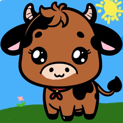 cute cow