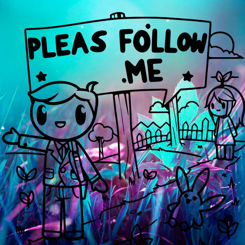 please follow me