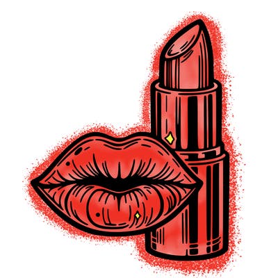lips and lipstick