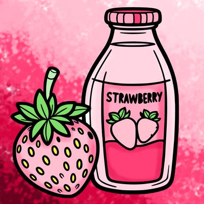 strawberry milk