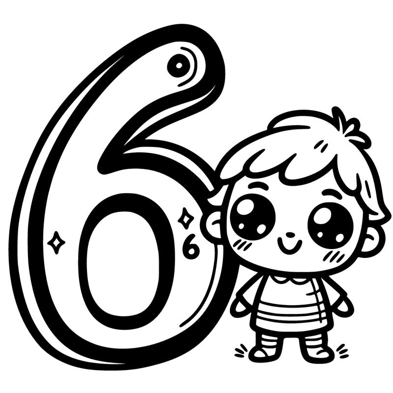 the number 6 and 7