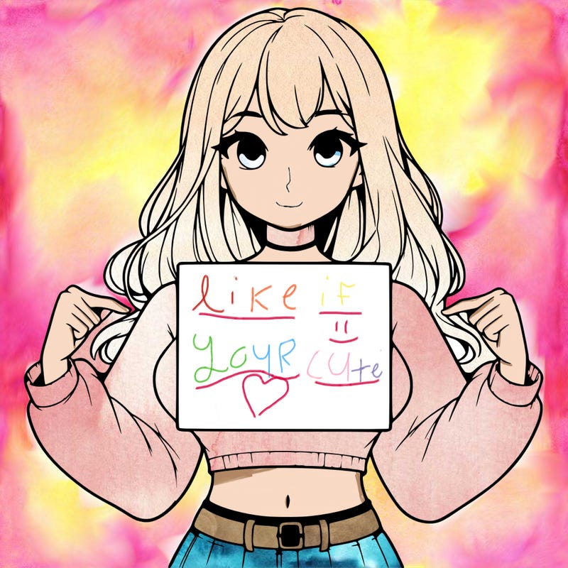 girl holding a blank sign in a long sleeve crop top