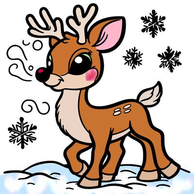 rudolph the red nose reindeer