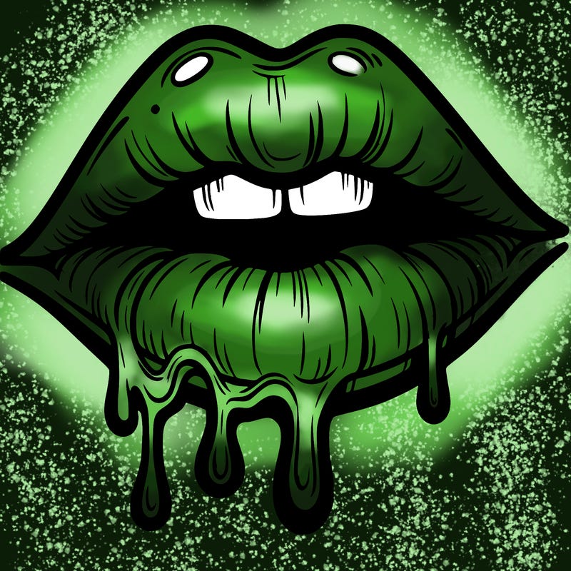 lips that look realistic and drip