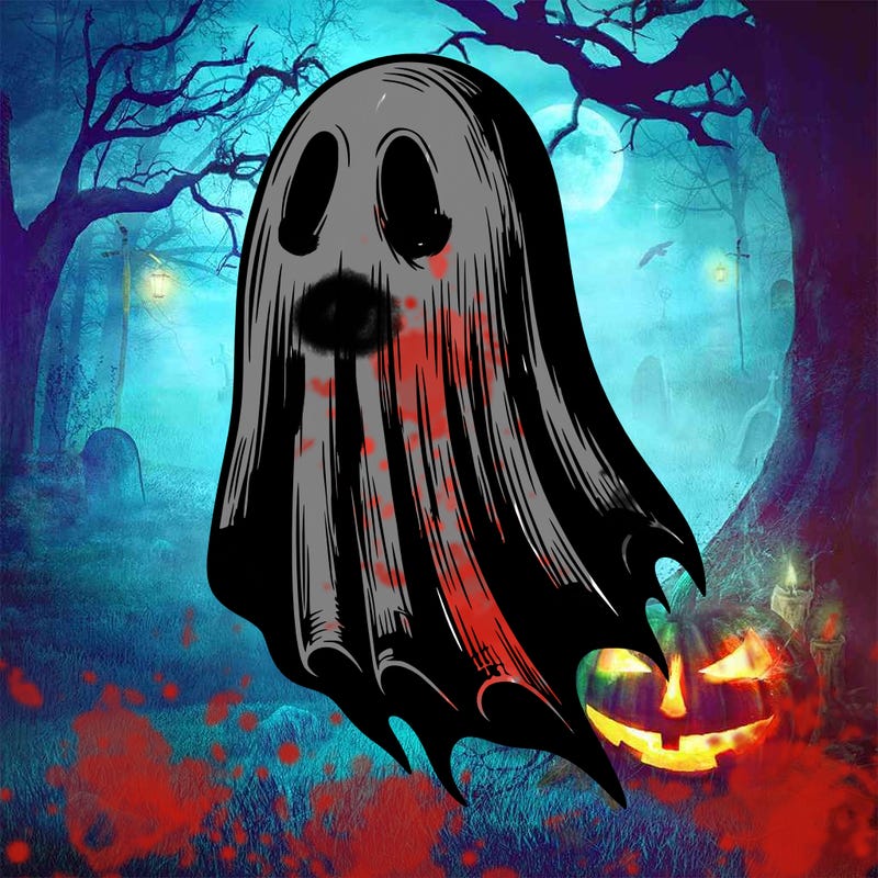 realistic creepy ghost