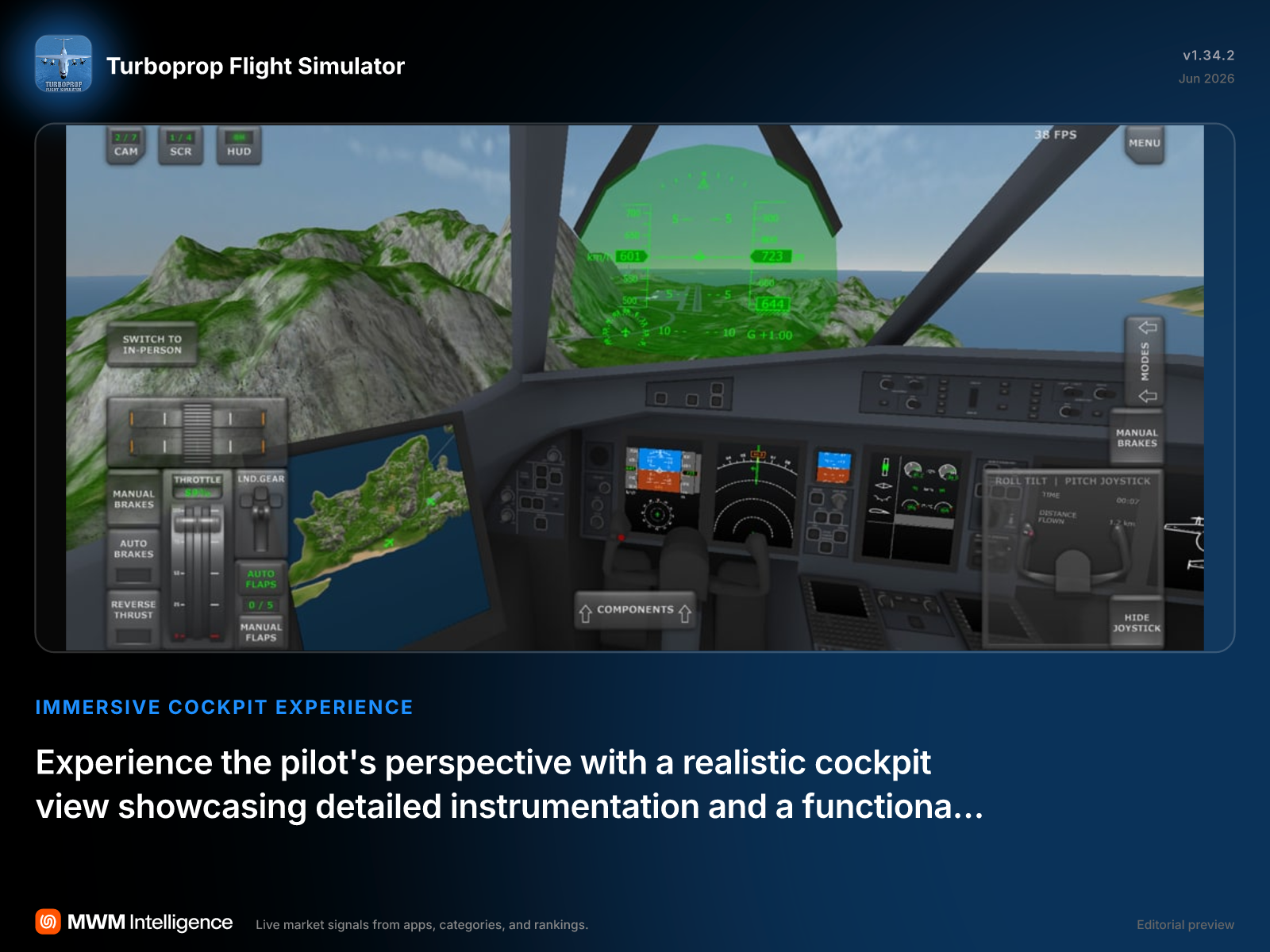 Turboprop Flight Simulator - Games App | MWM