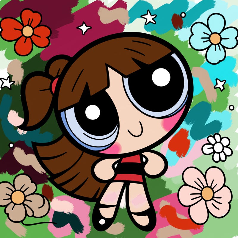 a powerpuff girl