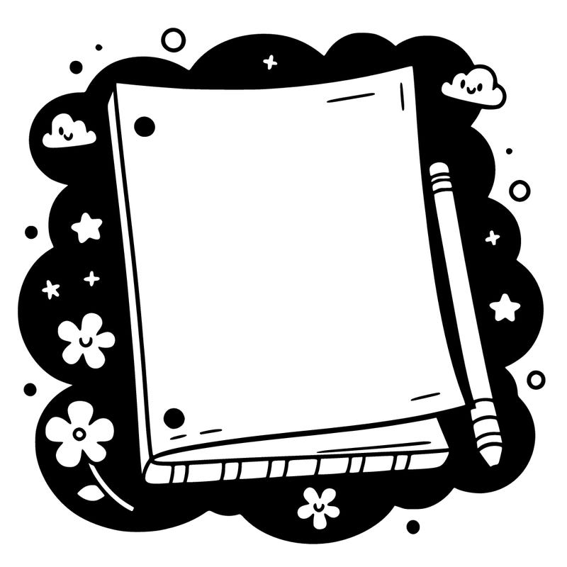 blank white paper