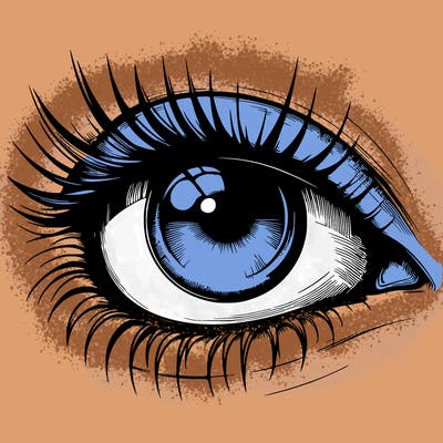 realistic eye