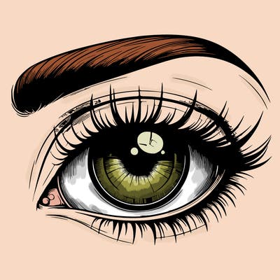 realistic eye