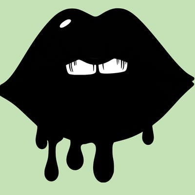 lips that look realistic and drip