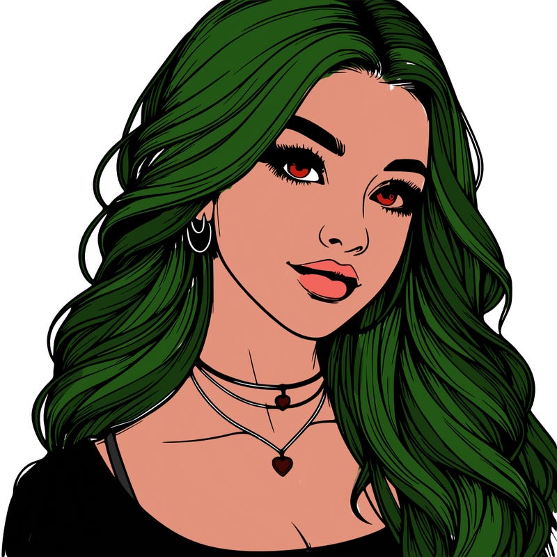 detailed realistic girl