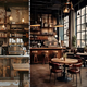 AI Coffee Shop Decorations