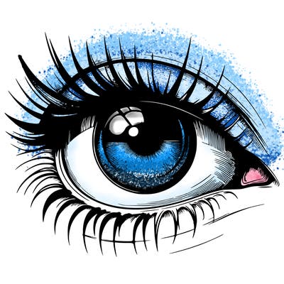 realistic eye