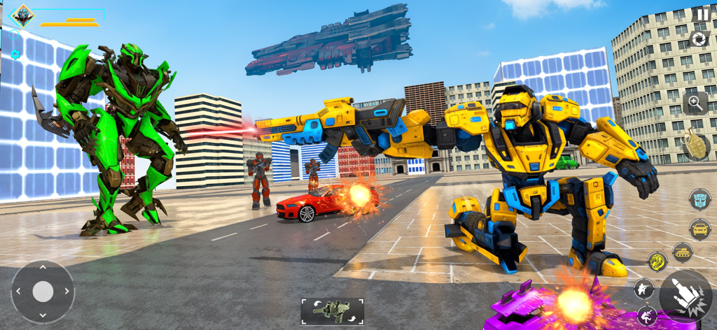 Superhero Robot Alien Rescue - Games App | MWM