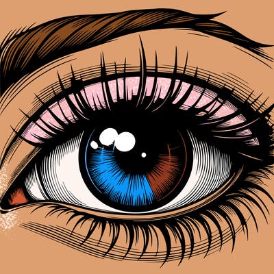 realistic eye