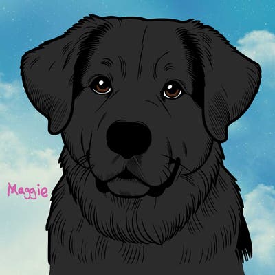 realistic dog