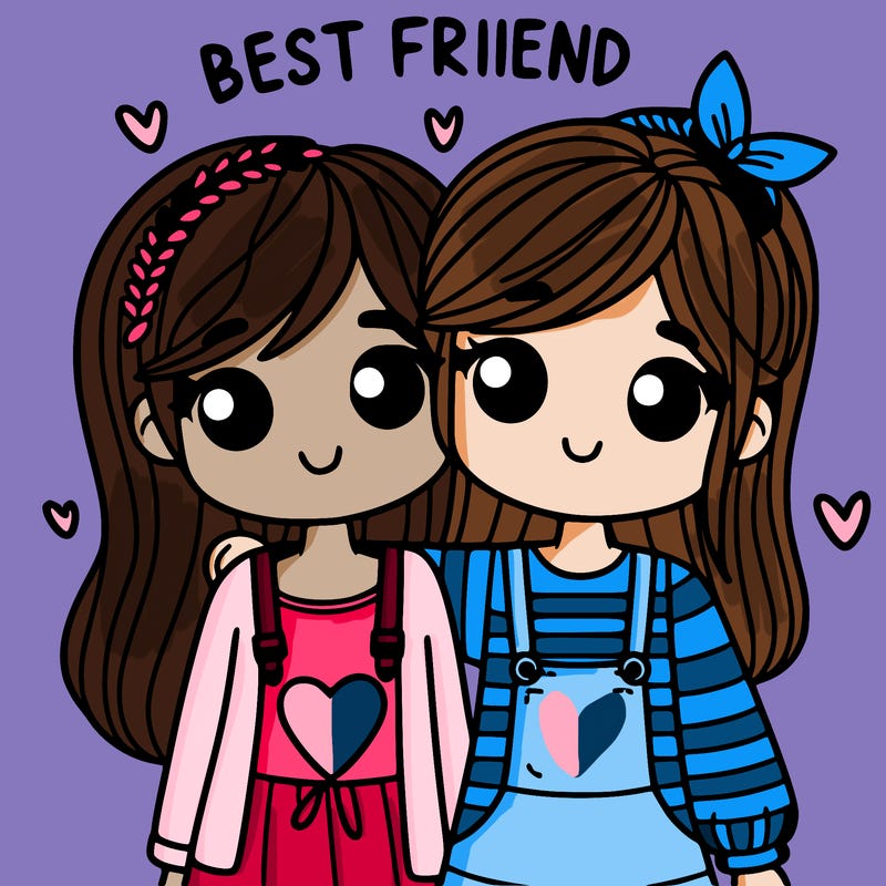 best friend girl