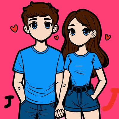 boyfriend and girlfriend