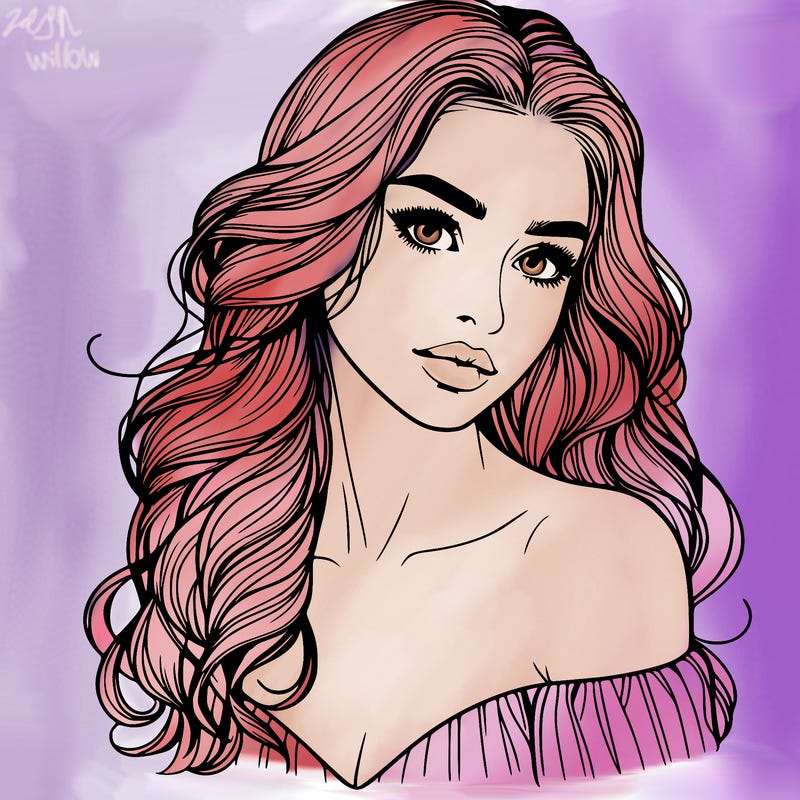 beautiful realistic girl