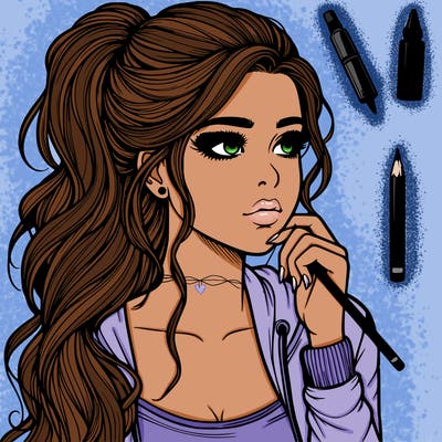 realistic teenage pretty