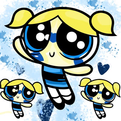 powerpuff girls bubbles