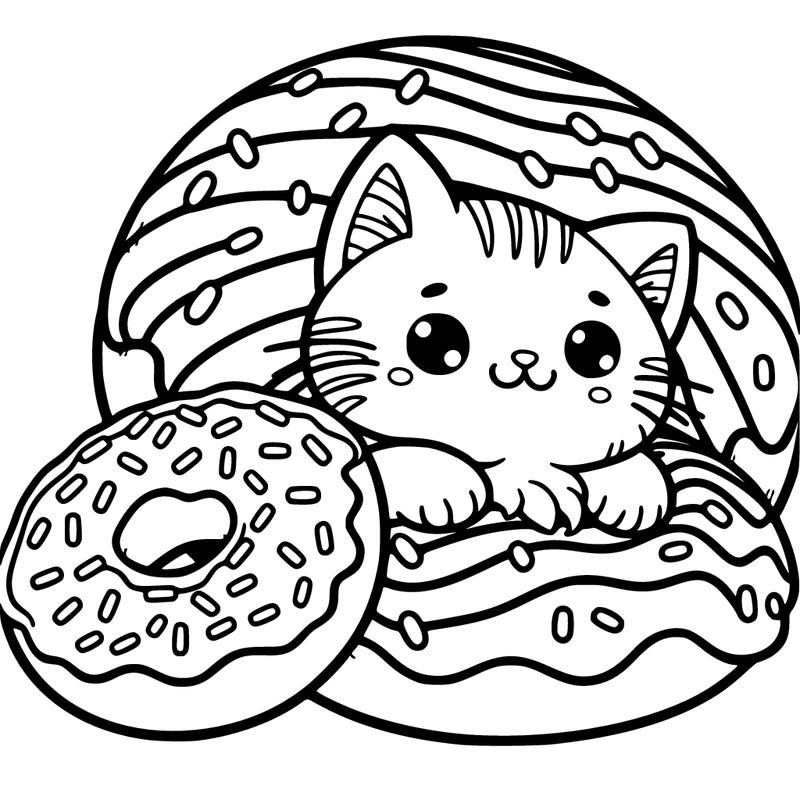 donut cat