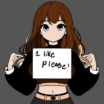 girl holding a blank sign in a long sleeve crop top
