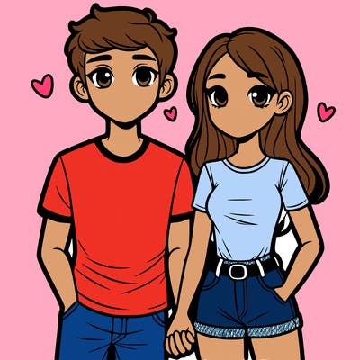 boyfriend and girlfriend