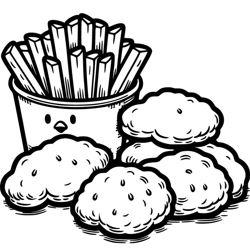 chicken nuggets
