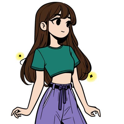 girl in a cute crop top