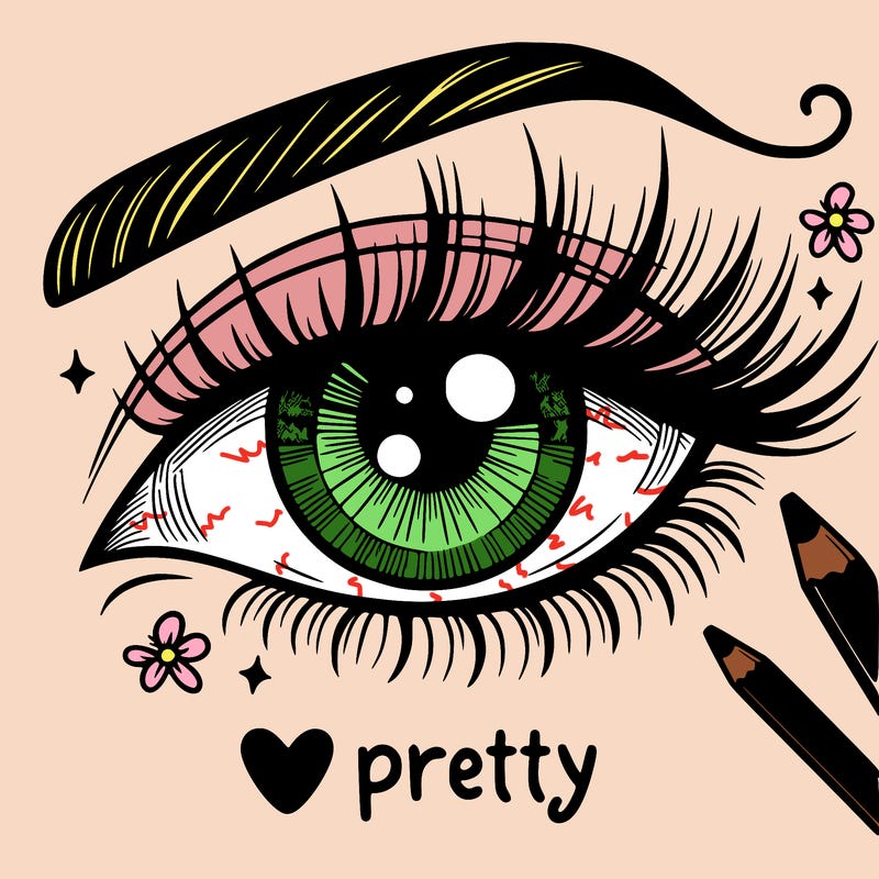 pretty eye