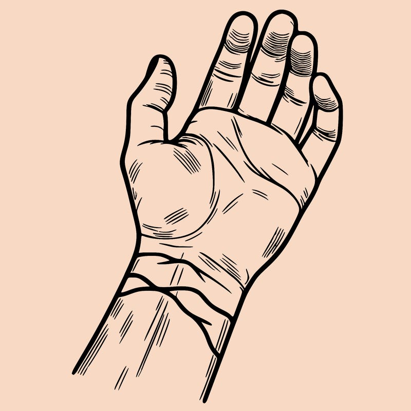 bare wrist